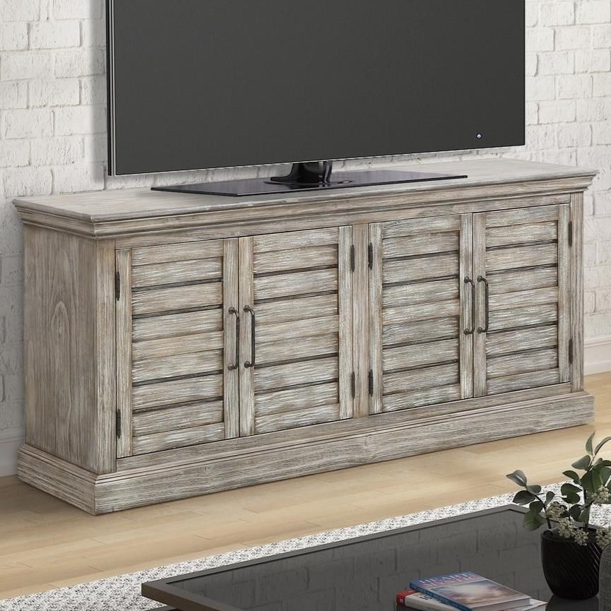 Parker House Prairie PRA68 Vintage Farmhouse 68 in. TV Console with